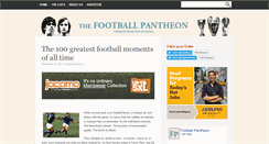 Desktop Screenshot of footballpantheon.com